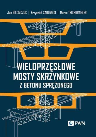 Wieloprzsowe mosty skrzynkowe z betonu spronego Krzysztof Sadowski, Jan Biliszczuk, Marco Teichgraeber - okadka ebooka