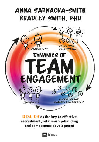 Dynamics of Team Engagement: DISC D3 as the key to effective recruitment, relationship-building and competence development Anna Sarnacka-Smith - okładka książki