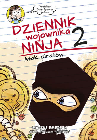 Dziennik wojownika ninja. Atak piratw (t.2) Marcus Emerson - okadka ebooka