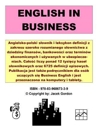 English in Business Jacek Gordon - okładka ebooka
