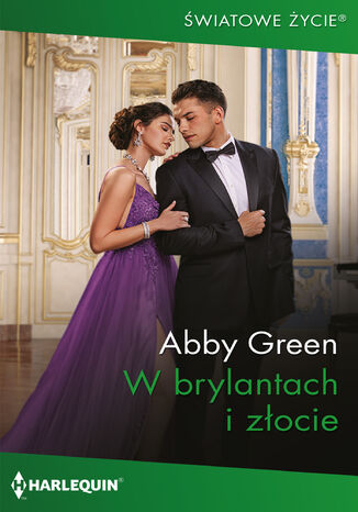 W brylantach i złocie Abby Green - okładka ebooka