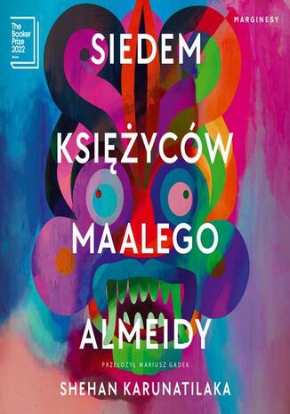 Siedem ksiycw Maalego Almeidy Shehan Karunatilaka - okadka audiobooks CD