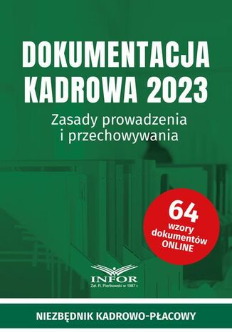 Dokumentacja Kadrowa 2023 Praca zbiorowa - okadka ebooka