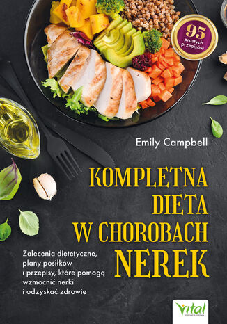 Kompletna dieta w chorobach nerek Emily Campbell - okadka ebooka