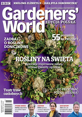 Okładka:Gardeners' World Edycja Polska. 11-12/2023 