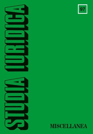 Studia Iuridica, nr 97