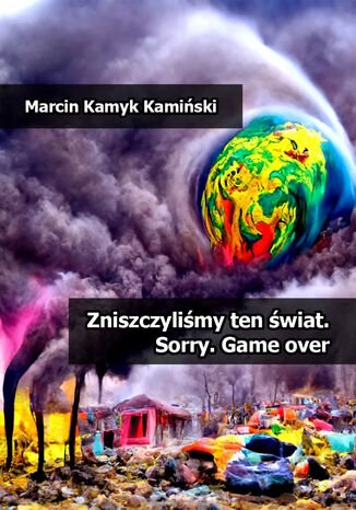 Okładka:Zniszczyliśmy ten świat. Sorry. Game over 