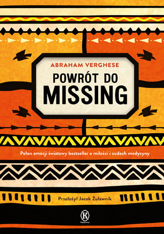 Powrt do Missing Abraham Verghese - okadka audiobooks CD