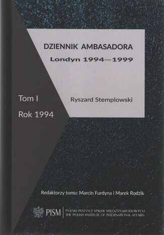 Dziennik ambasadora Ryszard Stemplowski - okadka ebooka