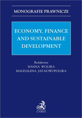 Economy finance and sustainable development Magdalena Ja-Nowopolska, Hanna Wolska, Joanna Ablewicz - okadka ebooka
