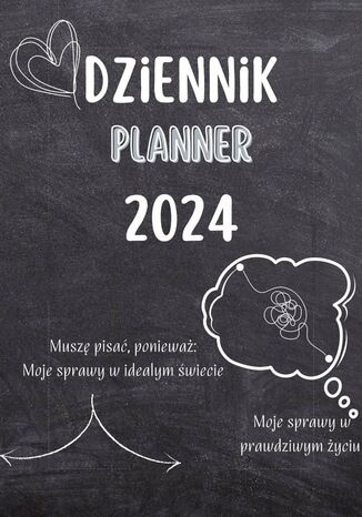 Dziennik Planner 2024 Anna Brzostowska - okładka audiobooka MP3