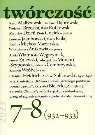 Twórczość 7-8/23