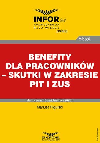 Benefity dla pracowników - skutki w zakresie PIT i ZUS