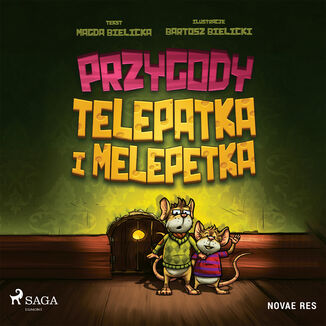 Przygody Telepatka i Melepetka Magda Bielicka - okadka audiobooka MP3