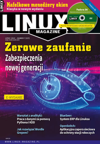 Okładka:Linux Magazine (lipiec 2022) 