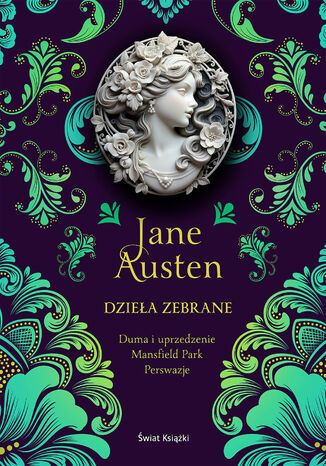 Okładka:Jane Austen. Dzieła Zebrane. Tom 2. Duma i uprzedzenie, Mansfield Park, Perswazje 