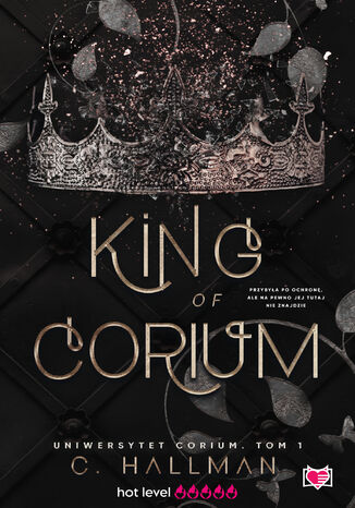 King of Corium. Uniwersytet Corium. Tom 1 C. Hallman - okładka ebooka