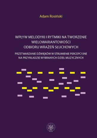 Wpływ melodyki i rytmiki na tworzenie wielowariantowości odbioru wrażeń słuchowych