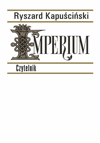 Imperium Ryszard Kapuciski - okadka audiobooka MP3