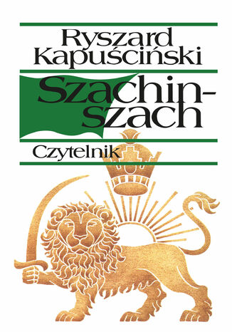 Szachinszach Ryszard Kapuciski - okadka ebooka