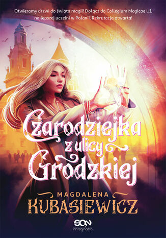 Czarodziejka z ulicy Grodzkiej Magdalena Kubasiewicz - okadka audiobooks CD
