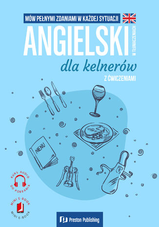 Angielski w tumaczeniach. Dla kelnerw Magdalena Filak, Filip Radej, Joanna Imiela - okadka audiobooks CD