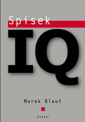 Spisek IQ Marek Blaut - okadka ebooka