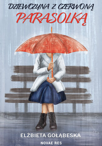 Dziewczyna z czerwon parasolk Elbieta Gobeska - okadka ebooka