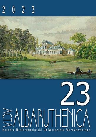 Acta Albaruthenica. Tom 23