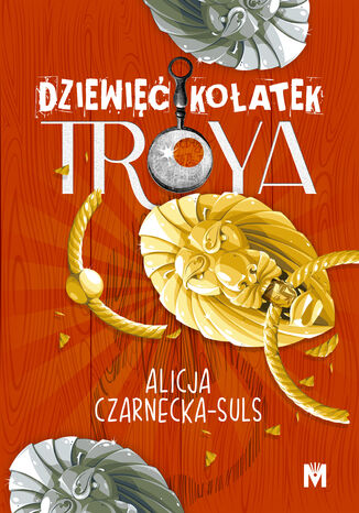 Dziewi koatek Troya Alicja Czarnecka-Suls - okadka audiobooks CD