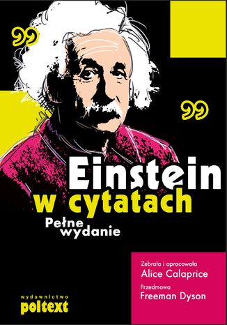 Einstein w cytatach Pene wydanie Alice Calaprice - okadka ebooka
