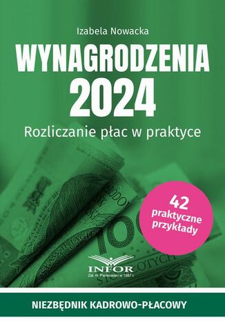 Wynagrodzenia 2024 Izabela Nowacka - okadka ebooka