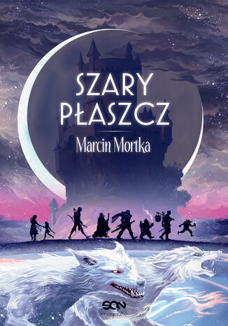 Szary paszcz Marcin Mortka - okadka ebooka