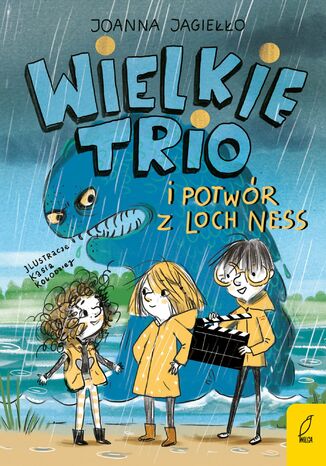 Wielkie Trio. Wielkie Trio i potwr z Loch Ness. Tom 1 Joanna Jagieo - okadka audiobooks CD