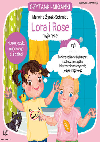 Lora i Rose. Wash their hands Malwina yrek - okadka ksiki