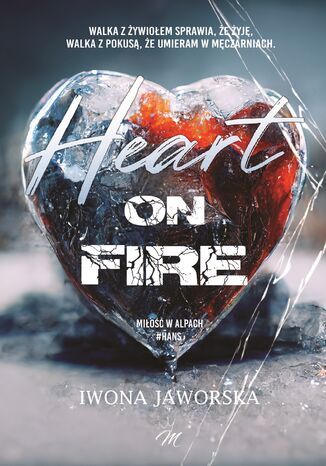 Okładka:Heart on fire. Miłość w Alpach. Hans 