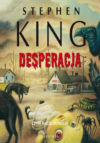DESPERACJA Stephen King - okadka audiobooks CD