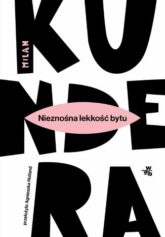Nieznona lekko bytu Milan Kundera - okadka ebooka