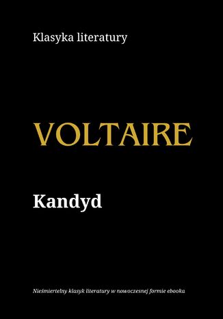 Kandyd Voltaire - okadka ebooka