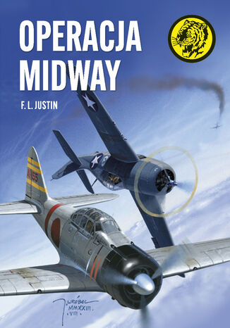 Operacja Midway. ty tygrys F.L. Justin - okadka ebooka