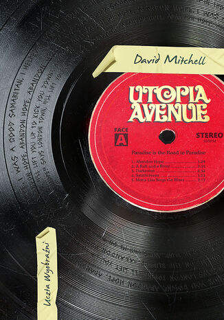 Utopia Avenue David Mitchell - okadka ebooka