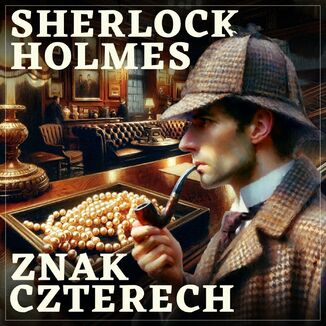 Sherlock Holmes. Znak czterech Sir Arthur Conan Doyle - okadka audiobooka MP3