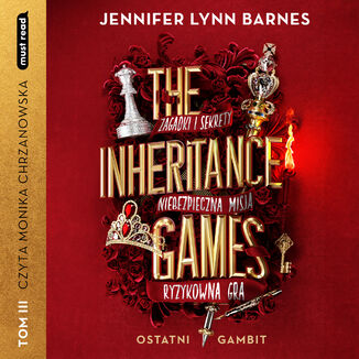 The Inheritance Games Tom III Ostatni gambit Jennifer Lynn Barnes - okadka ksiki