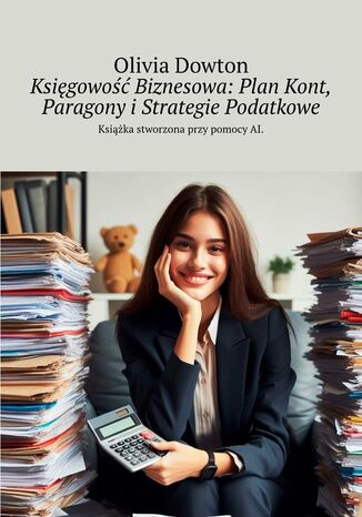 Ksigowo Biznesowa: Plan Kont, Paragony iStrategie Podatkowe Olivia Dowton - okadka ebooka