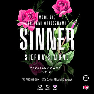 Sinner. Zakazany owoc. Tom 2 Sierra Simone - okadka audiobooks CD