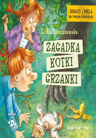 Zagadka kotki Grzanki Zofia Staniszewska - okadka audiobooka MP3