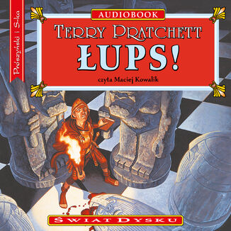 ups! Terry Pratchett - okadka audiobooks CD