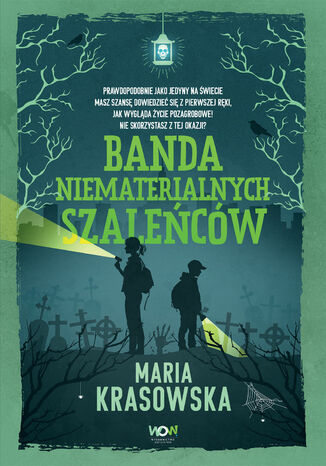 Banda niematerialnych szalecw Maria Krasowska - okadka audiobooka MP3