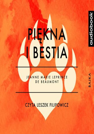 Pikna i Bestia Jeanne-Marie Leprince de Beaumont - okadka audiobooks CD