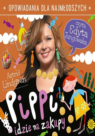Pippi idzie na zakupy Astrid Lindgren - okadka audiobooka MP3